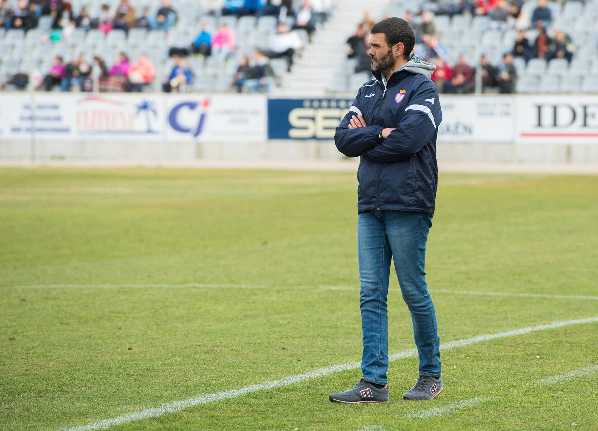 Ramón Tejada es el entrenador del Real Jaén.