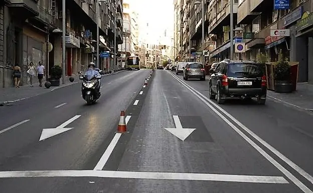 La Avenida de Madrid entra en obras y obliga a cambiar el tráfico 