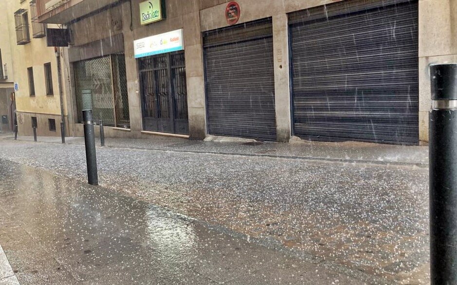 ·El riego de tormentas con granizo activa el aviso amarillo