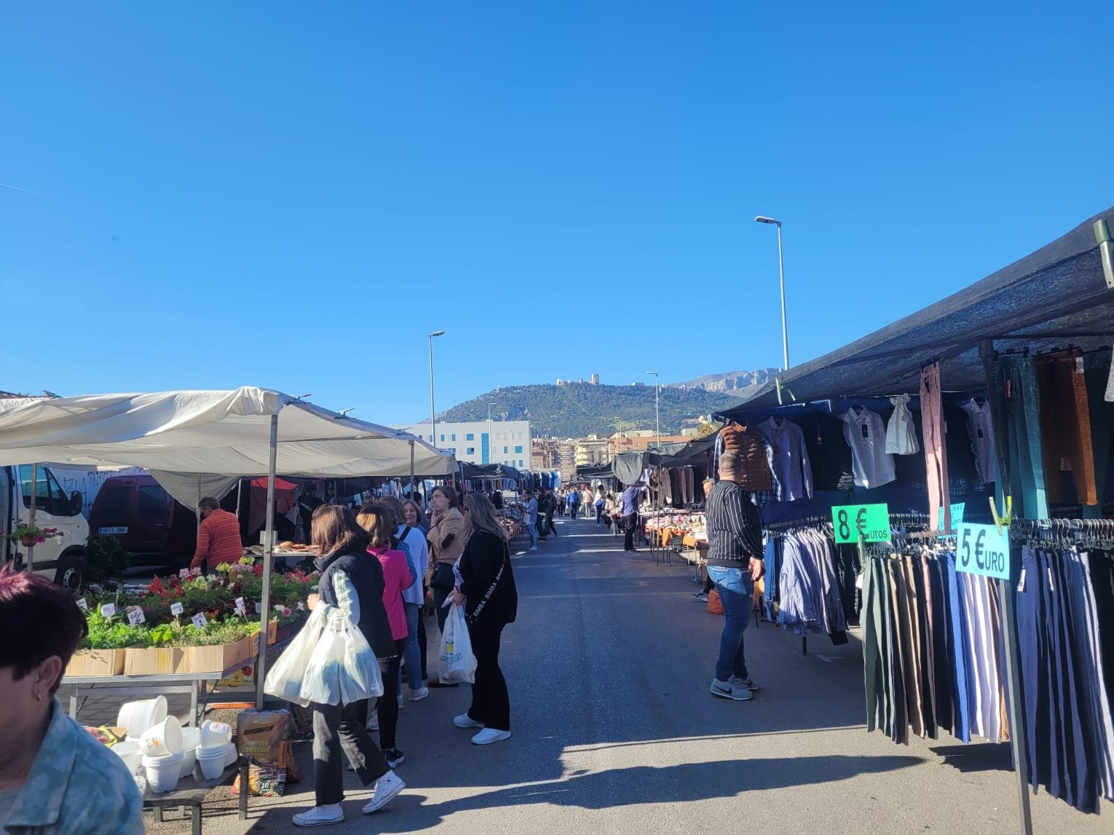 El mercadillo se trasladará a la zona de la Avenida de Arjona