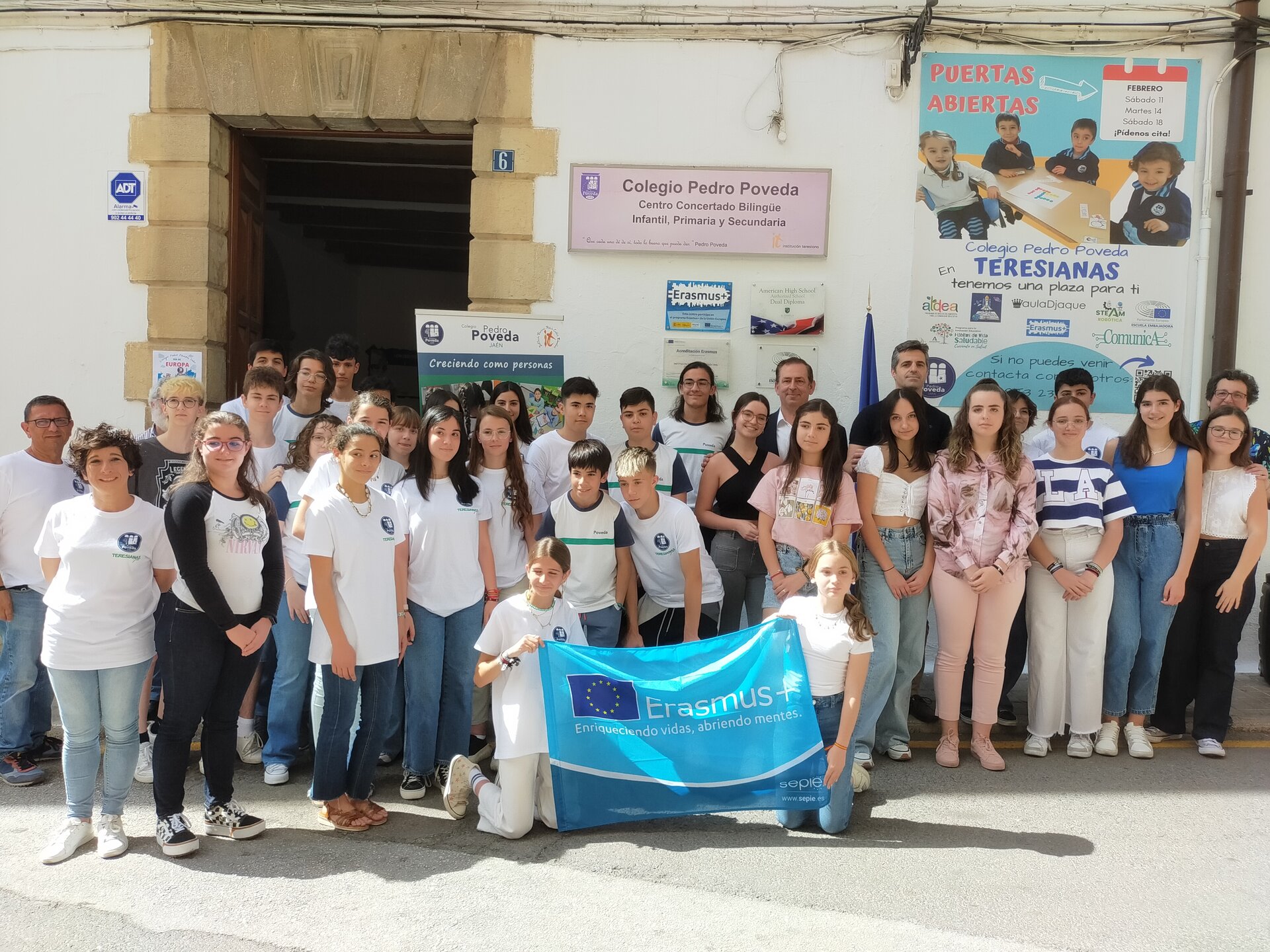 El colegio Pedro Poveda apunta a los valores de Europa