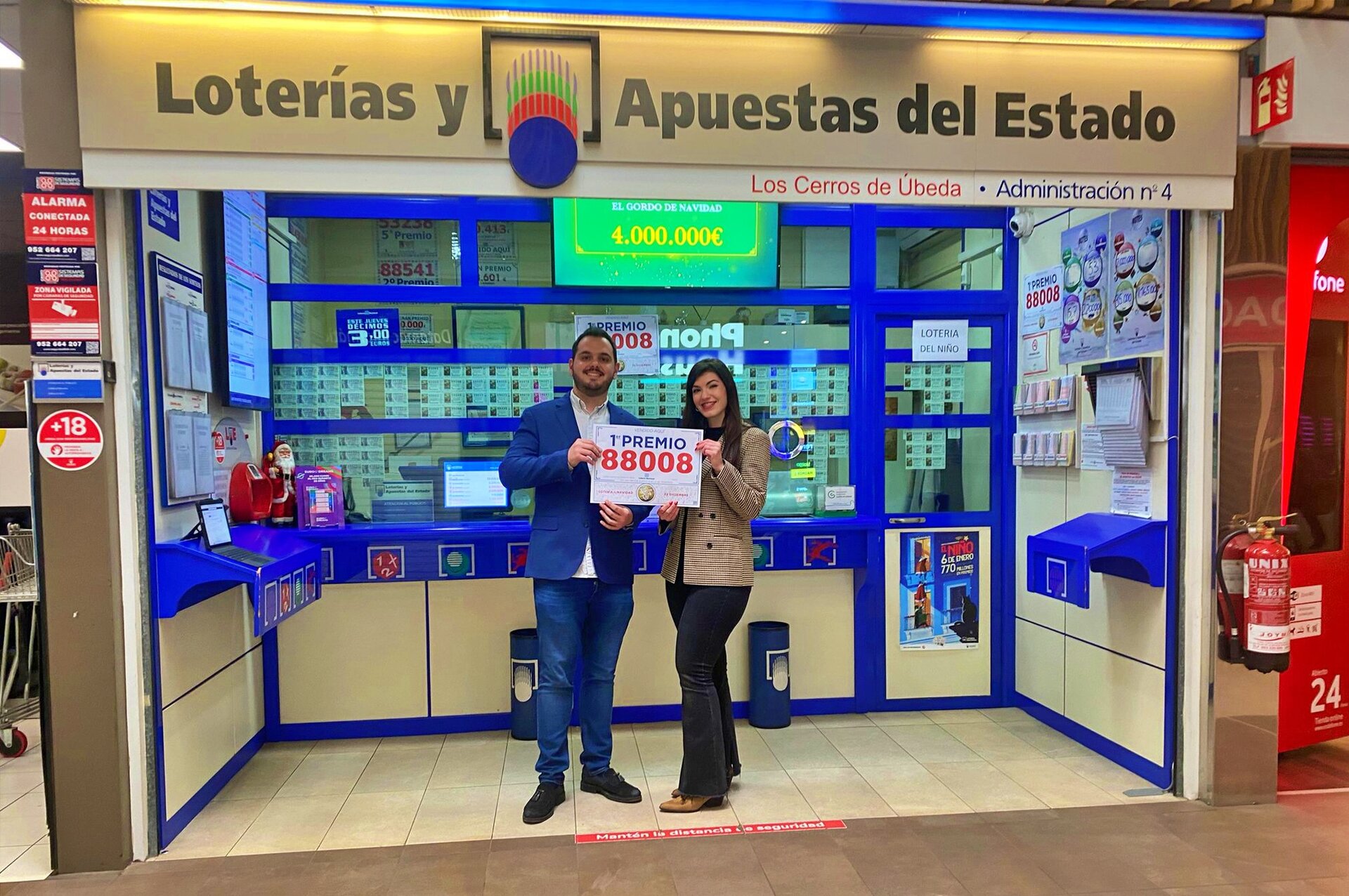Úbeda se suma a una semana grande  con el primer premio de la Lotería Nacional