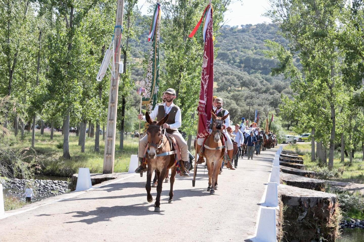 La gran maquinaria de la Romería de la Virgen de la Cabeza se pone en marcha