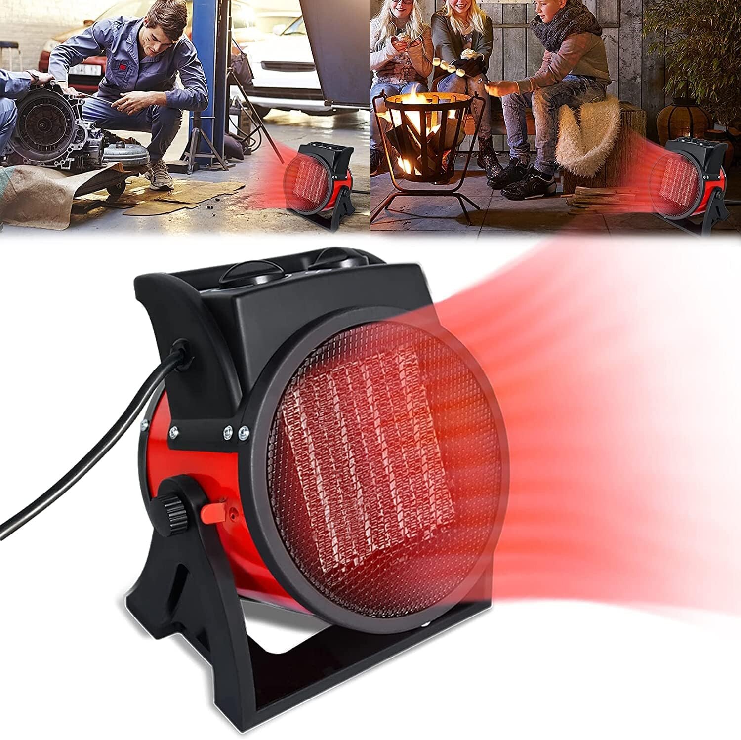 Calefactor Bajo Consumo 3000w Calefactor Ceru00e1mico ECO PTC Con