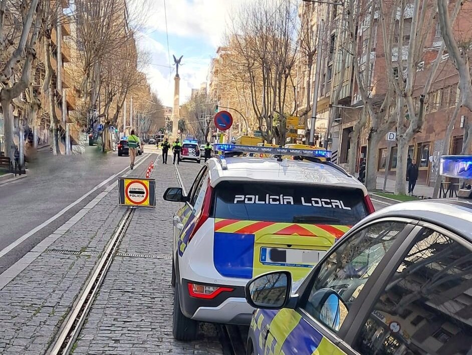 Cuatro detenidos por la Policía Local de Jaén en menos de 24 horas
