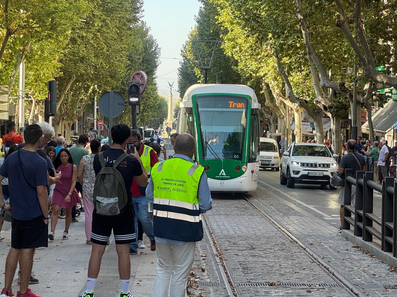 El tranvía cambiará el sentido del tráfico en el Paseo de la Estación