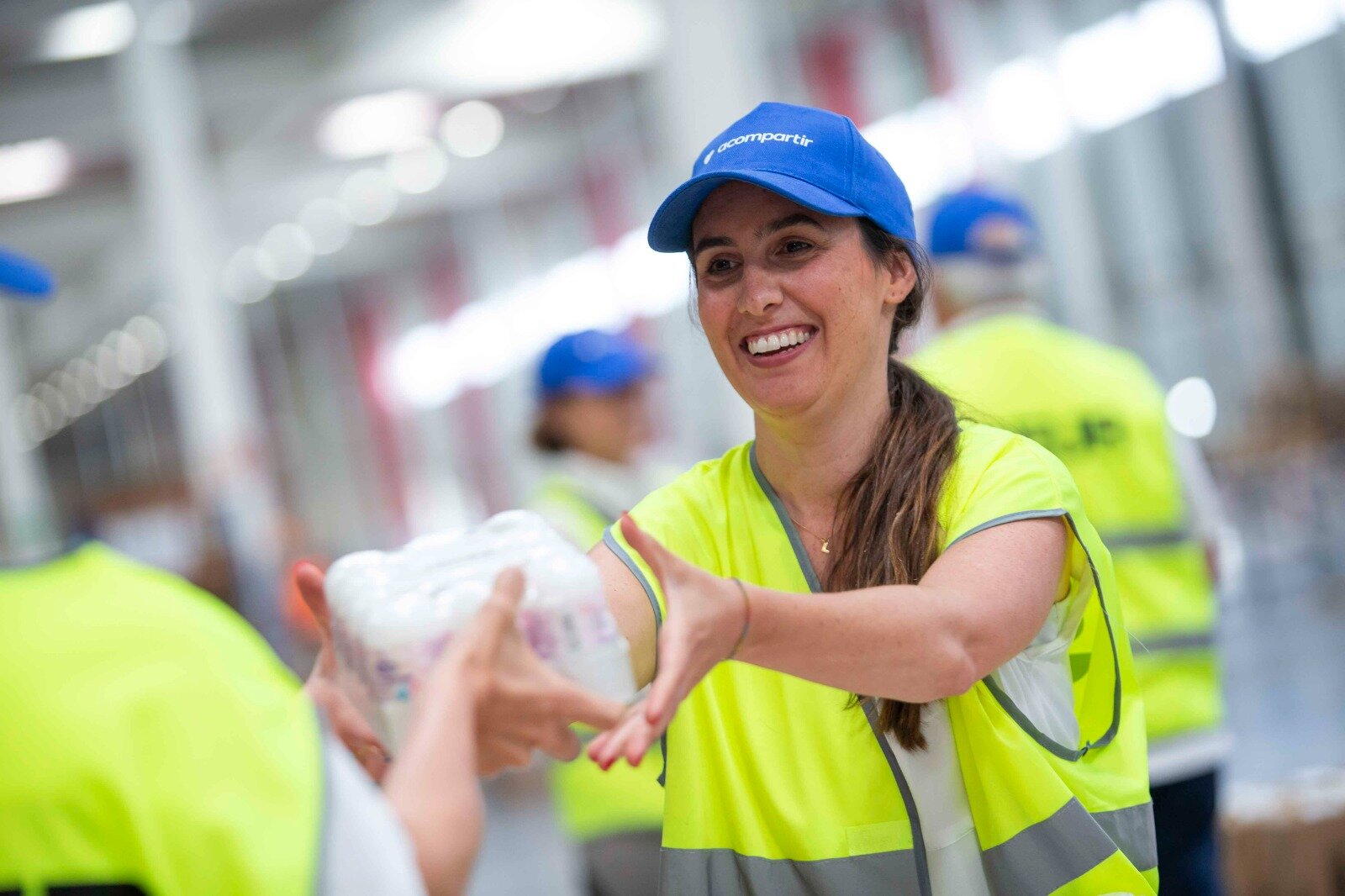 El almacén que facilita el trabajo de la residencia Nuestra Señora de los Desamparados
