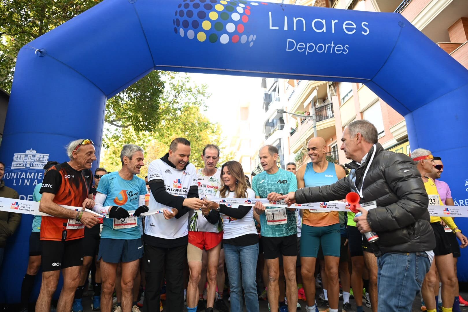 Linares late al ritmo de la I Carrera Fundación José Luis Martín López