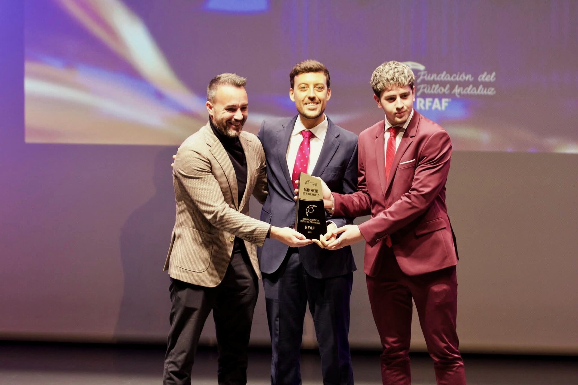 "Es un orgullo que la Federación Andaluza de Fútbol reconozca el trabajo de Aprompsi"