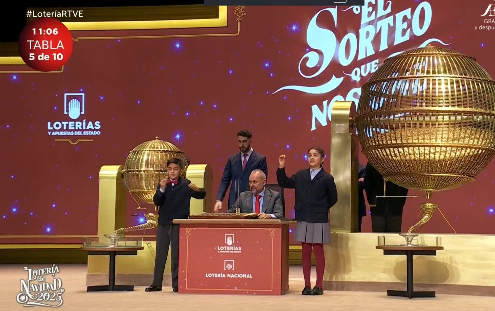 La Lotería de Navidad deja un tercer y dos cuartos premios y varios quintos