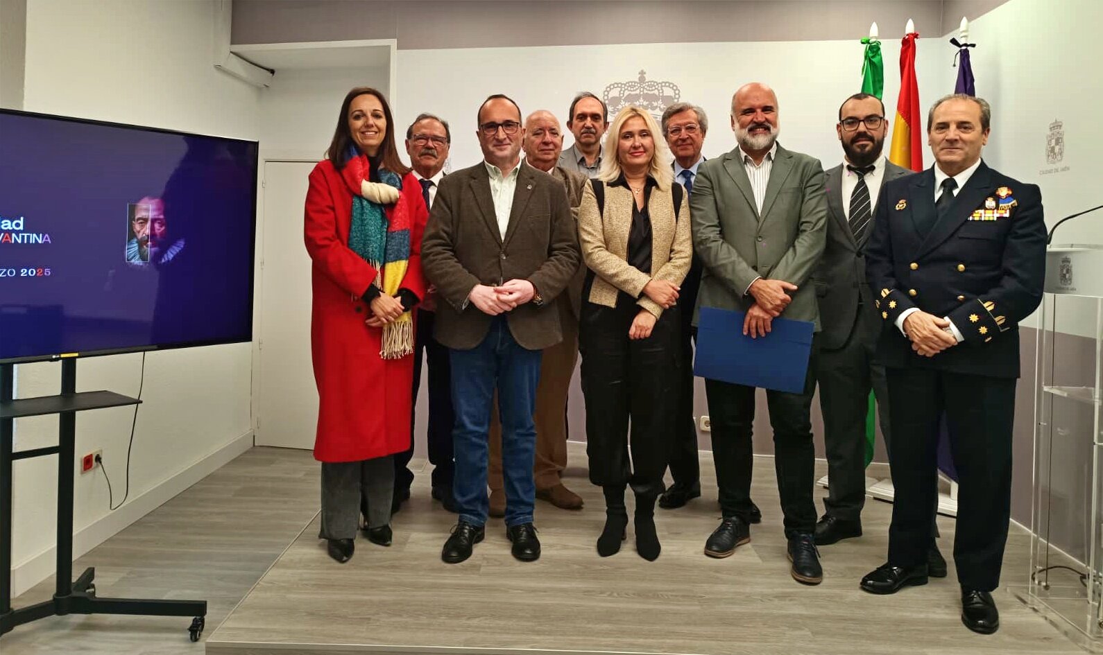 Jaén celebra su inclusión en la Red Internacional de Ciudades Cervantinas