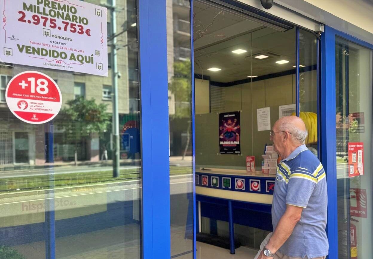 La suerte vuelve a pasar por Jaén con un premio de la Primitiva