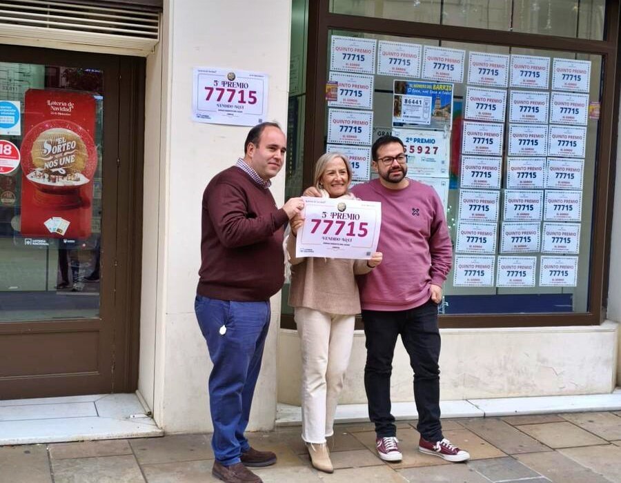 La Administración número 2 de Úbeda sigue con la racha navideña