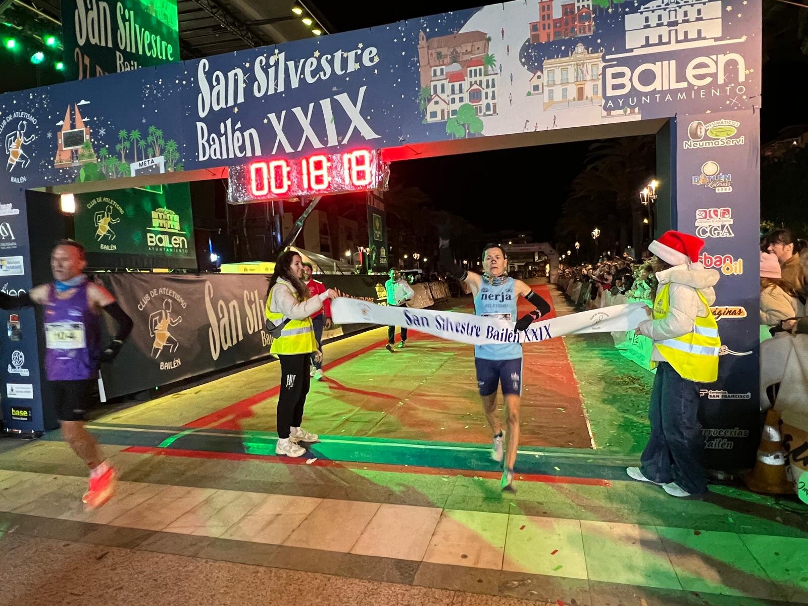 La San Silvestre de Bailén bate su récord histórico con 1.600 corredores