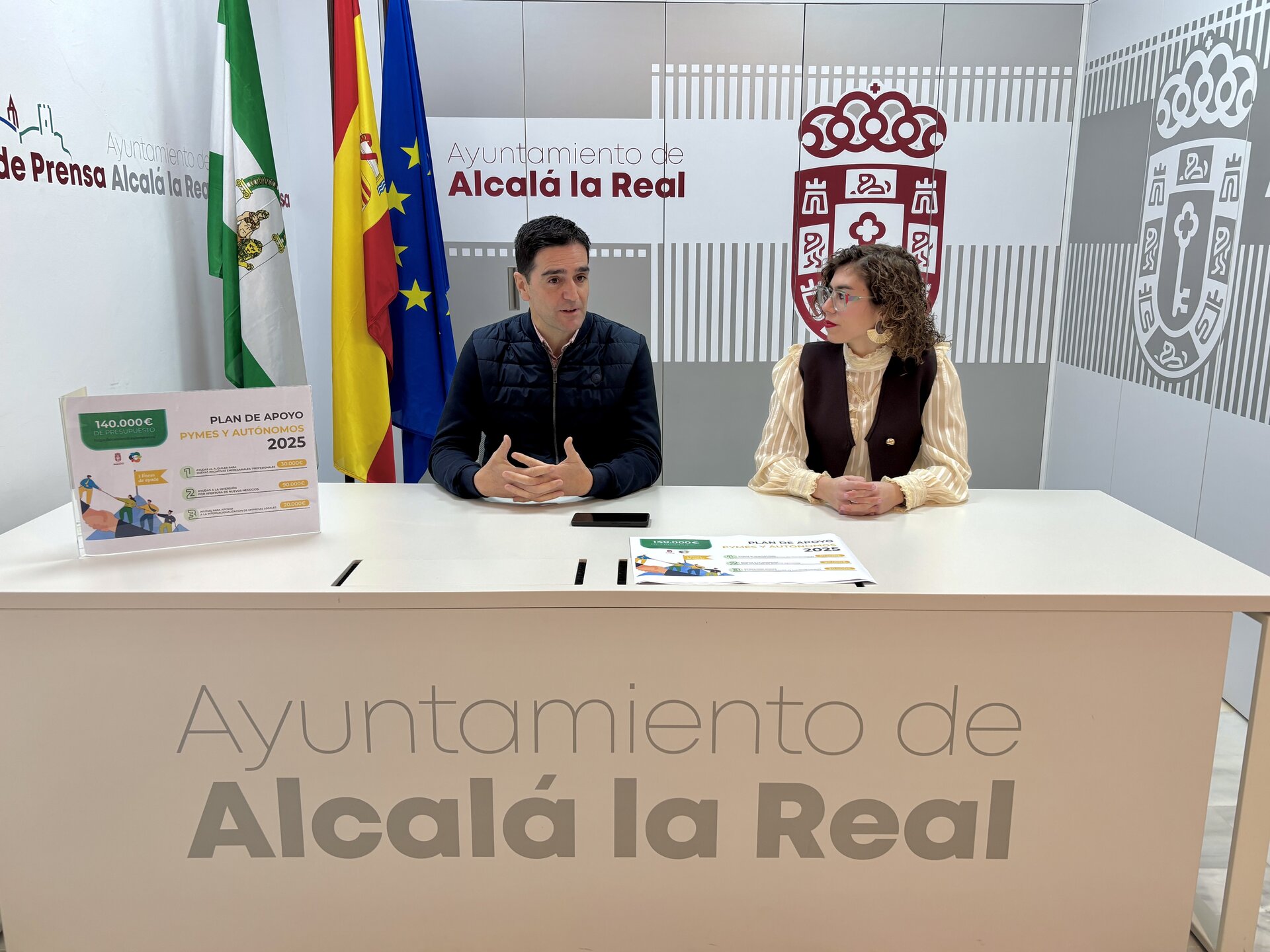 El Plan de Apoyo a Pymes y Autónomos ayuda a crear 40 empleos en Alcalá la Real