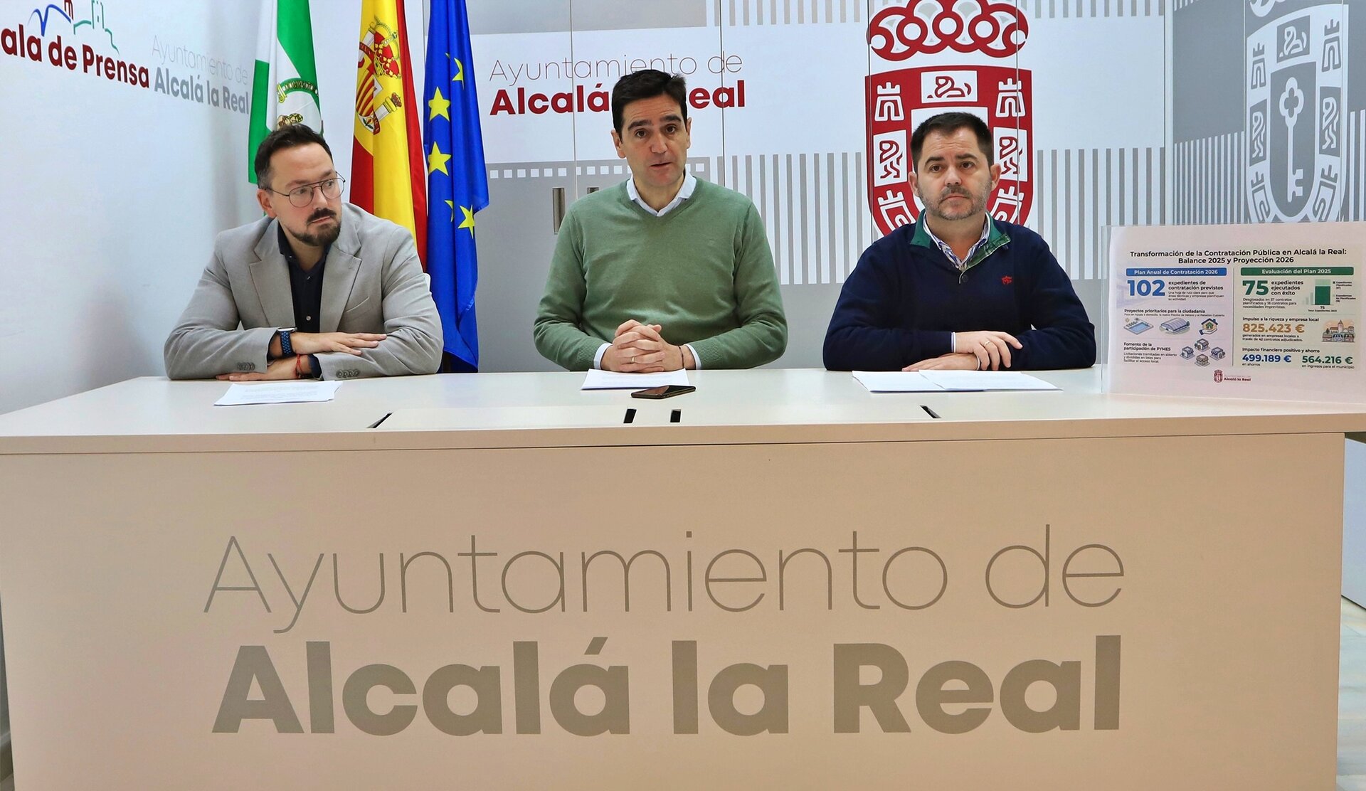 Alcalá la Real presenta el Plan Anual de Contratación para 2026