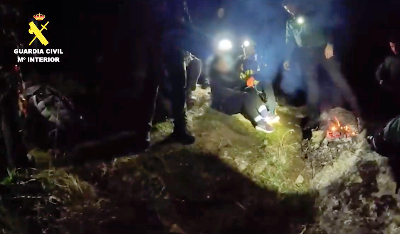 Rescatan a una senderista accidentada en Aldeaquemada