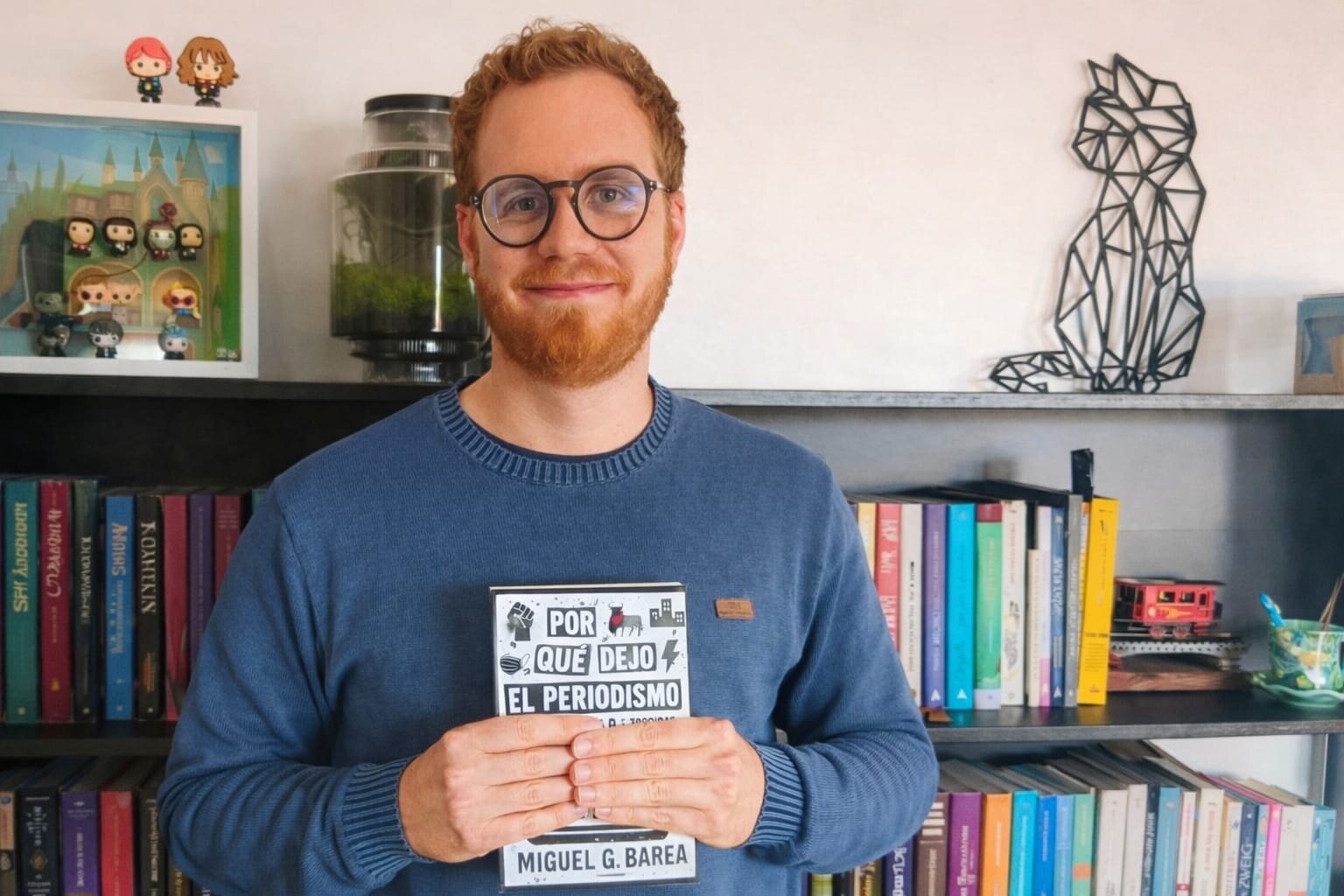 Miguel G. Barea declara su amor al columnismo con un libro