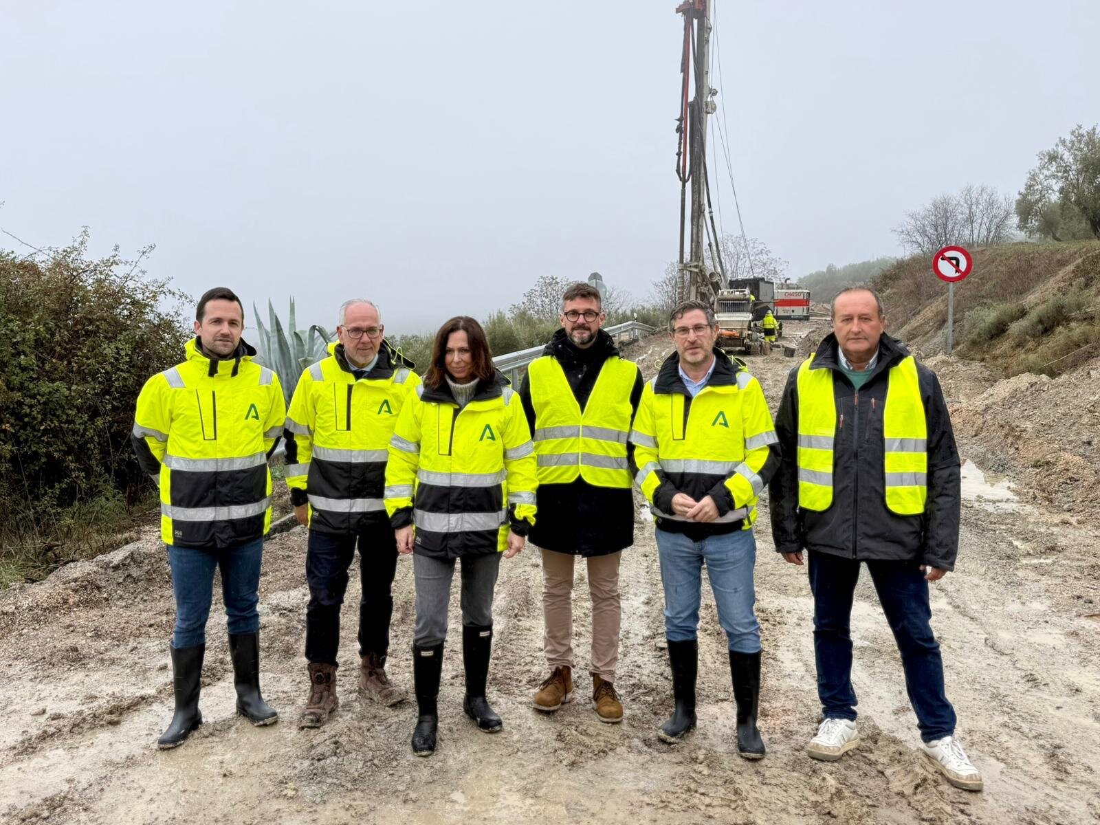 La Junta avanza en el arreglo de la A-6204 entre Villacarrillo y Mogón