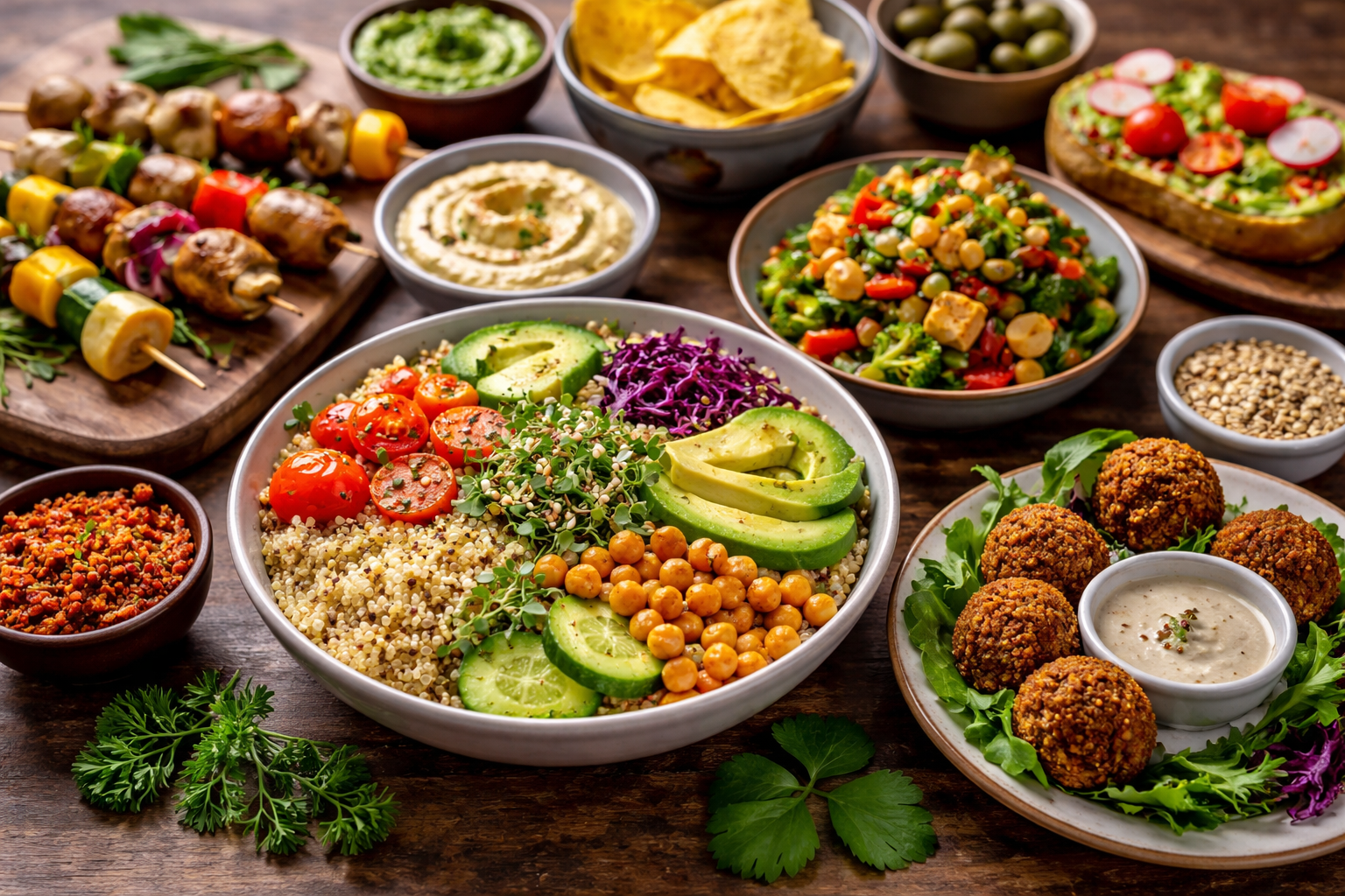 El Santo Reino suspende en oferta vegana