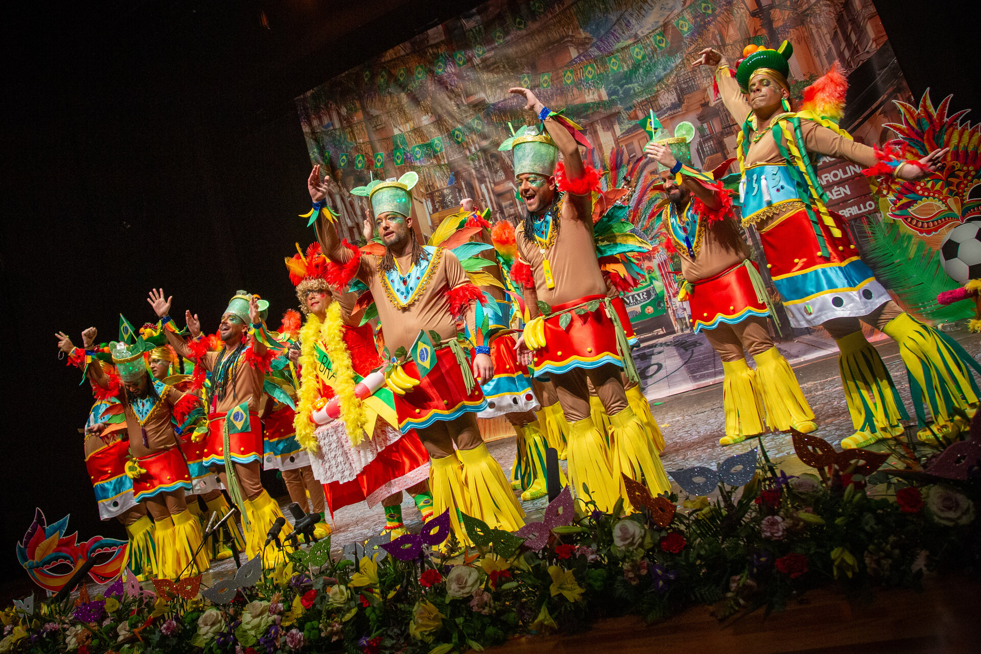 El Pitufo hace historia en el Carnaval de Málaga