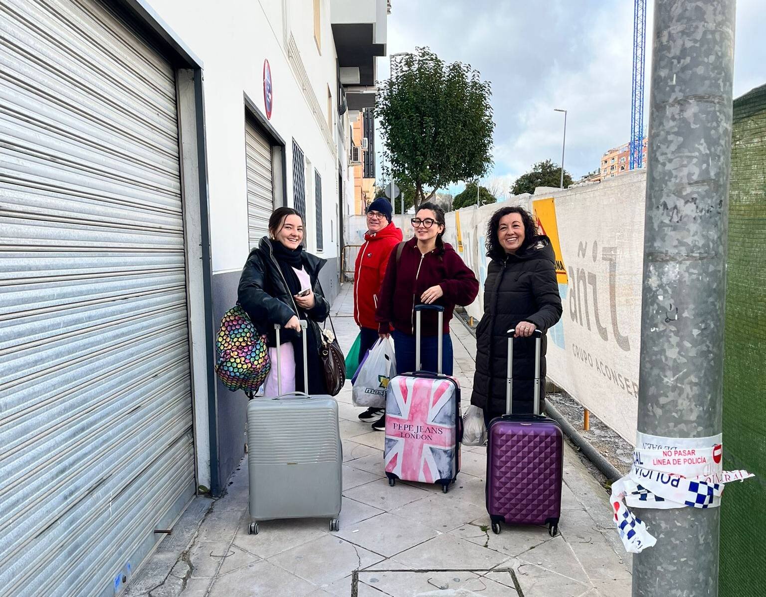 Los vecinos desalojados de la calle Unicef regresan a sus viviendas