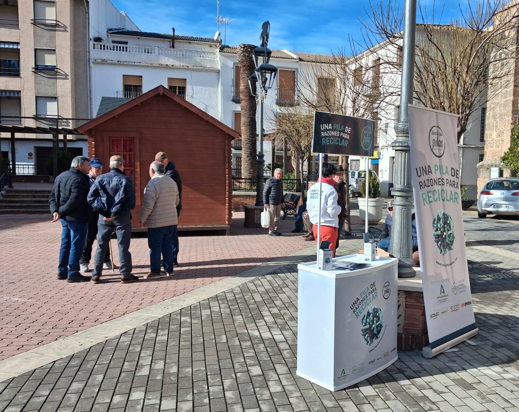 Valdepeñas de Jaén se suma a la campaña sobre el reciclaje de pilas y acumuladores