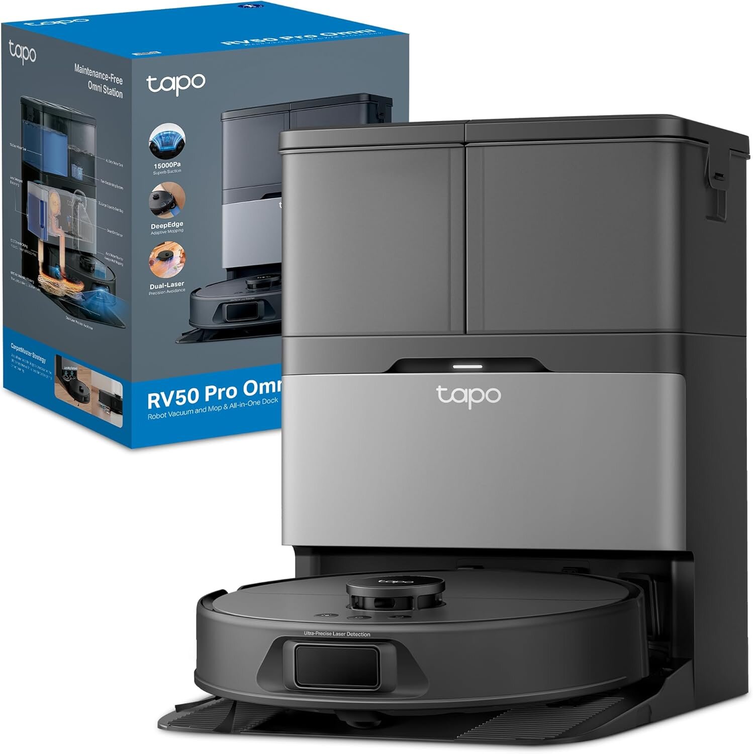 Tapo Robot Aspirador RV50 Pro Omni: ofertas y opiniones de usuarios