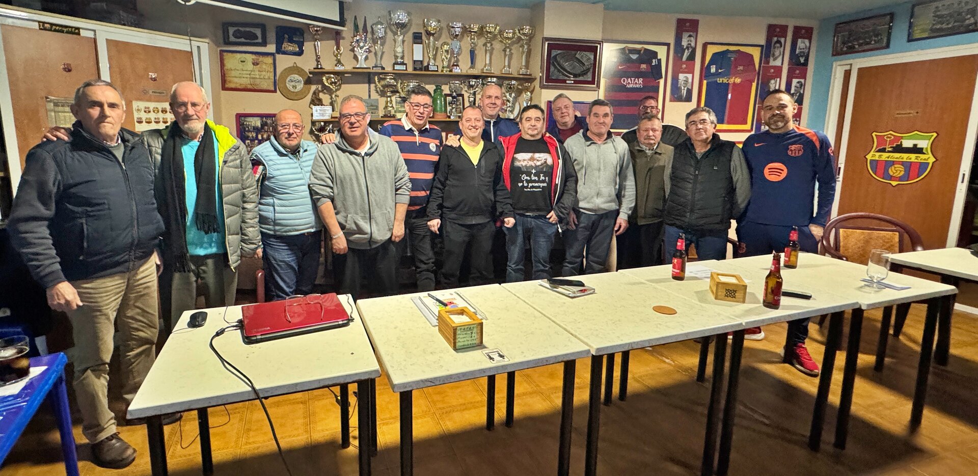 La Peña Barcelonista de Alcalá la Real suma nuevos apoyos en pueblos cercanos