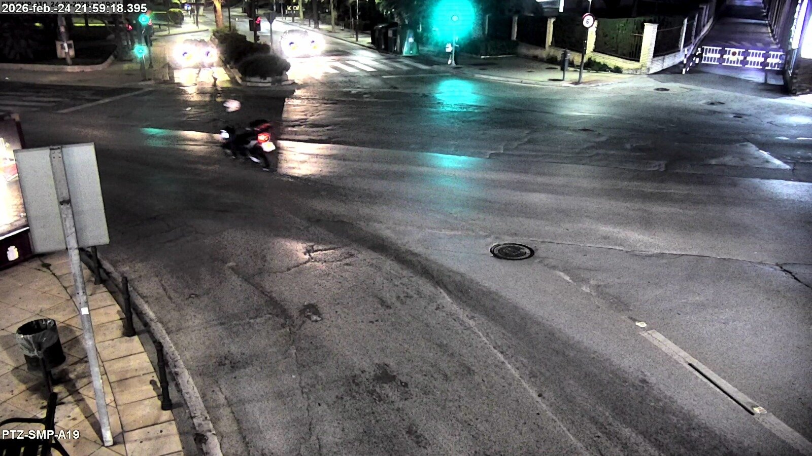 Buscan al motorista que huyó tras atropellar a un peatón en Ruiz Jiménez