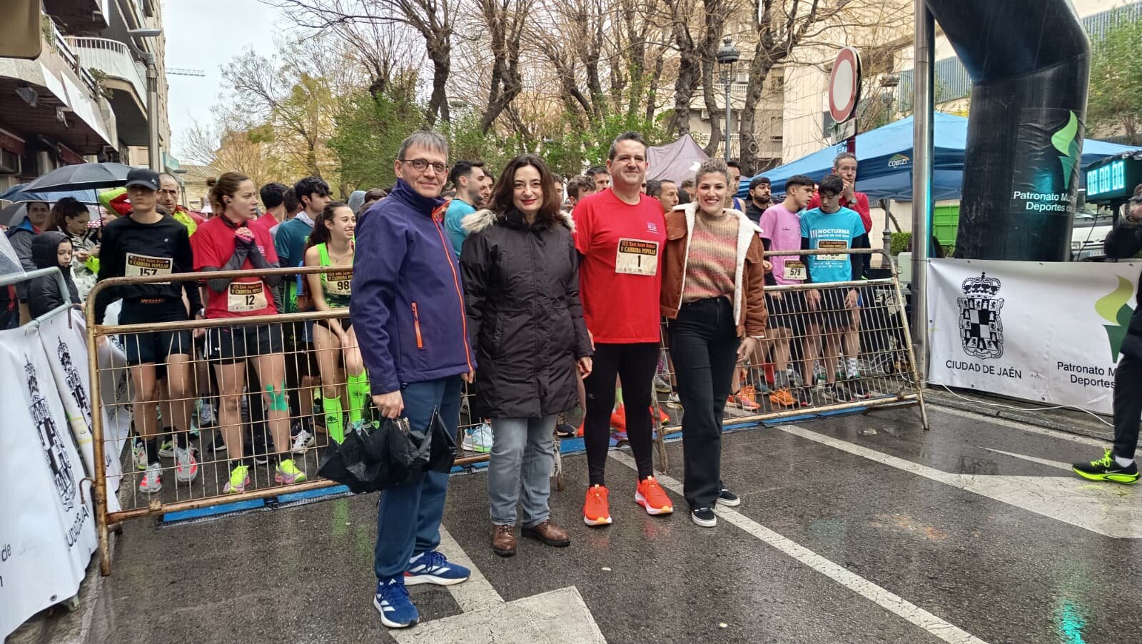 Correr bajo la lluvia por una causa que merece la pena