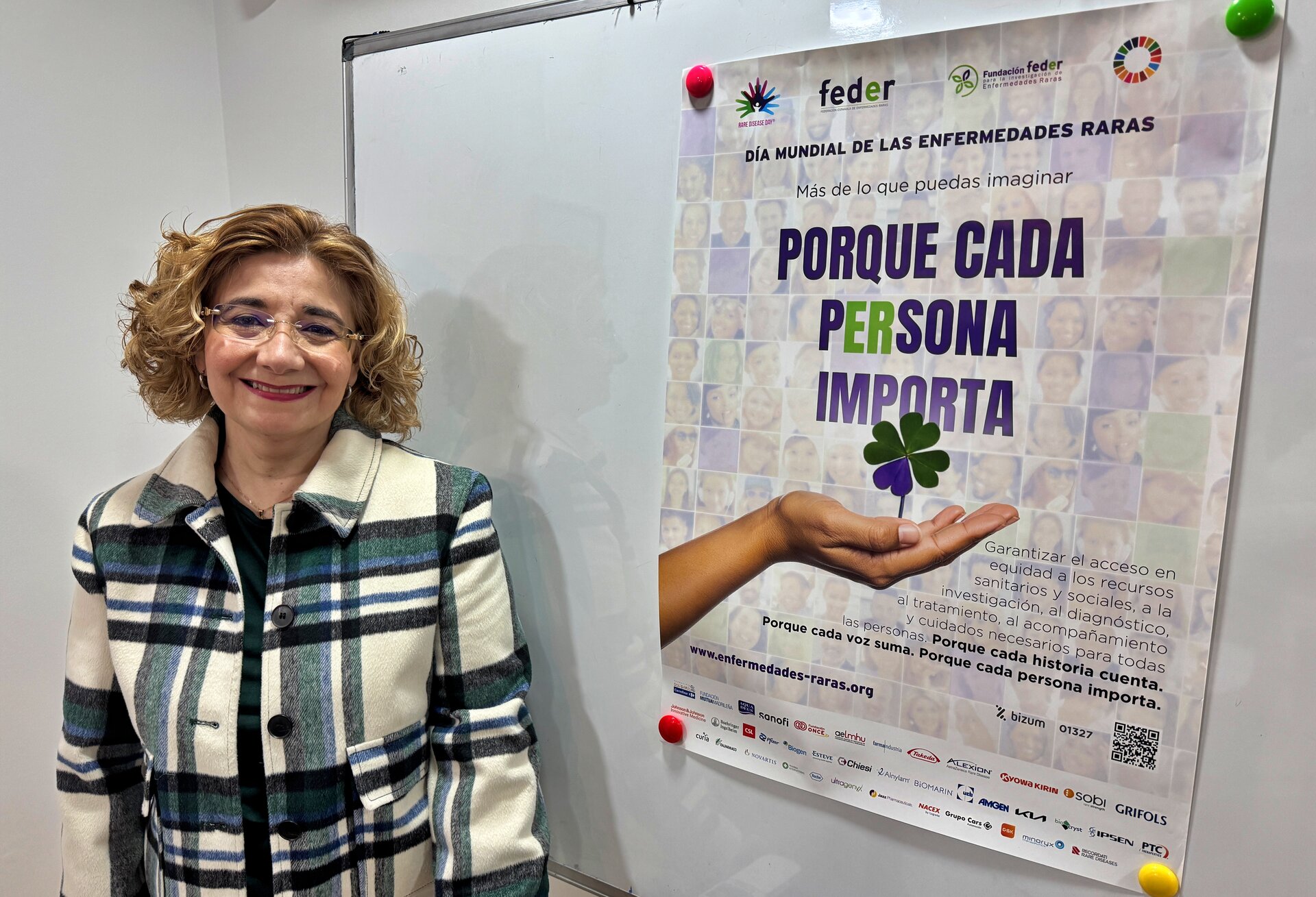 La madre de una hija con enfermedad rara: "Cada persona importa"