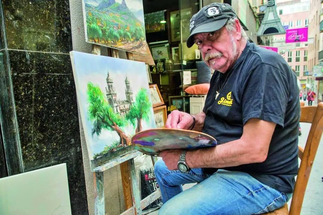 Muere el pintor jiennense Melchor Mesa a los 76 años