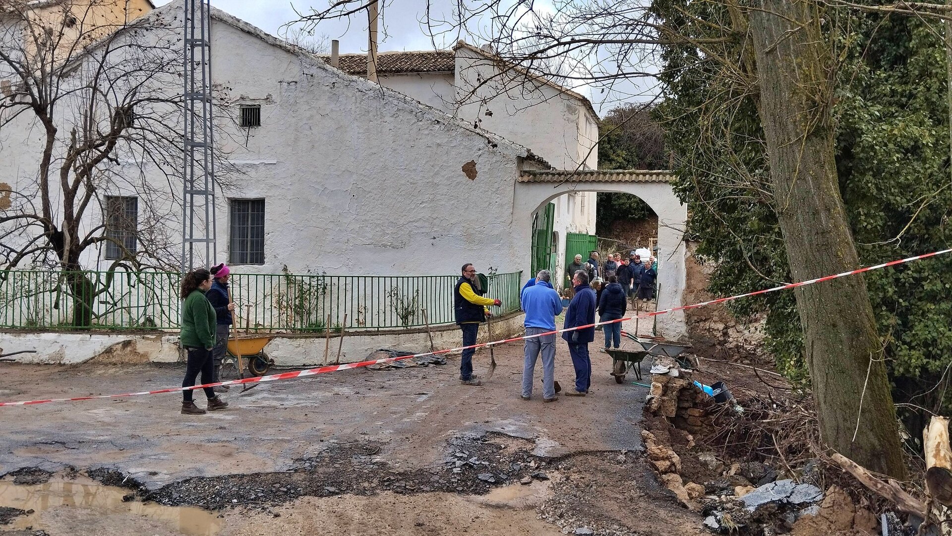 Alcalá la Real se vuelca con el molino de Francisco Manuel Madrigal
