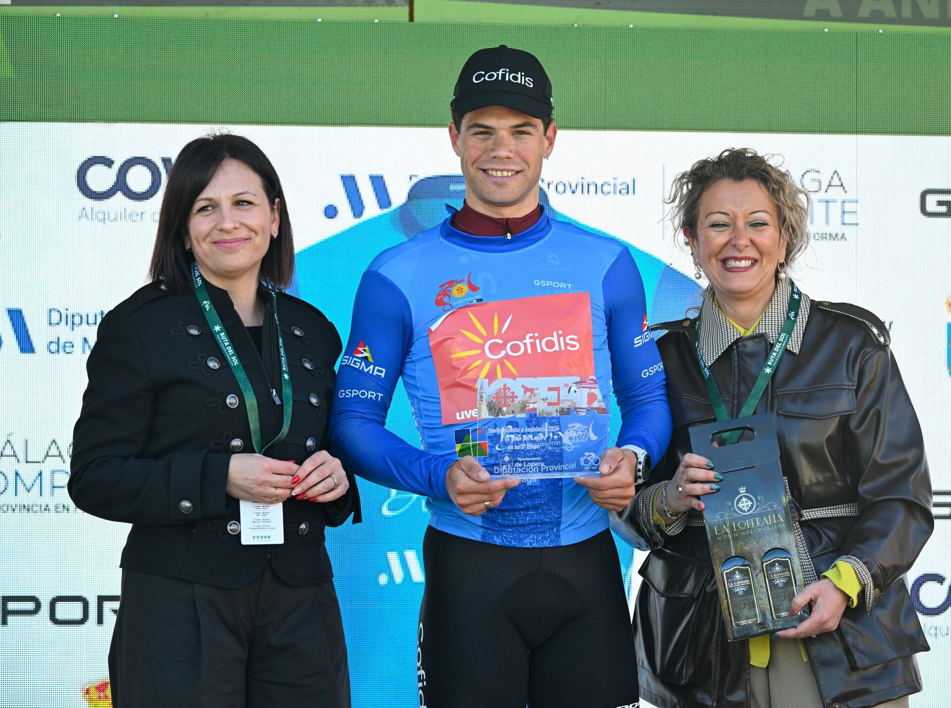 Milan Fretin gana la tercera etapa de la Vuelta a Andalucía