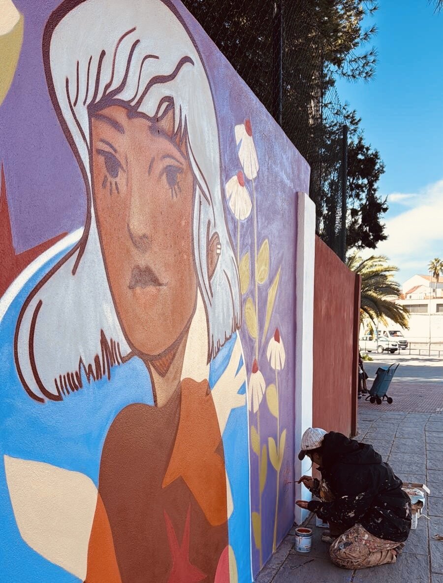 Ana Corazón: "Si pinto en la calle es gracias al esfuerzo de otras mujeres"