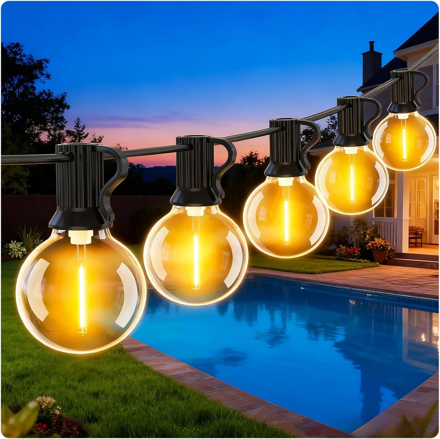 Guirnalda Luces Exterior Jardin EVXFG G40: Ofertas y Opiniones de Usuarios