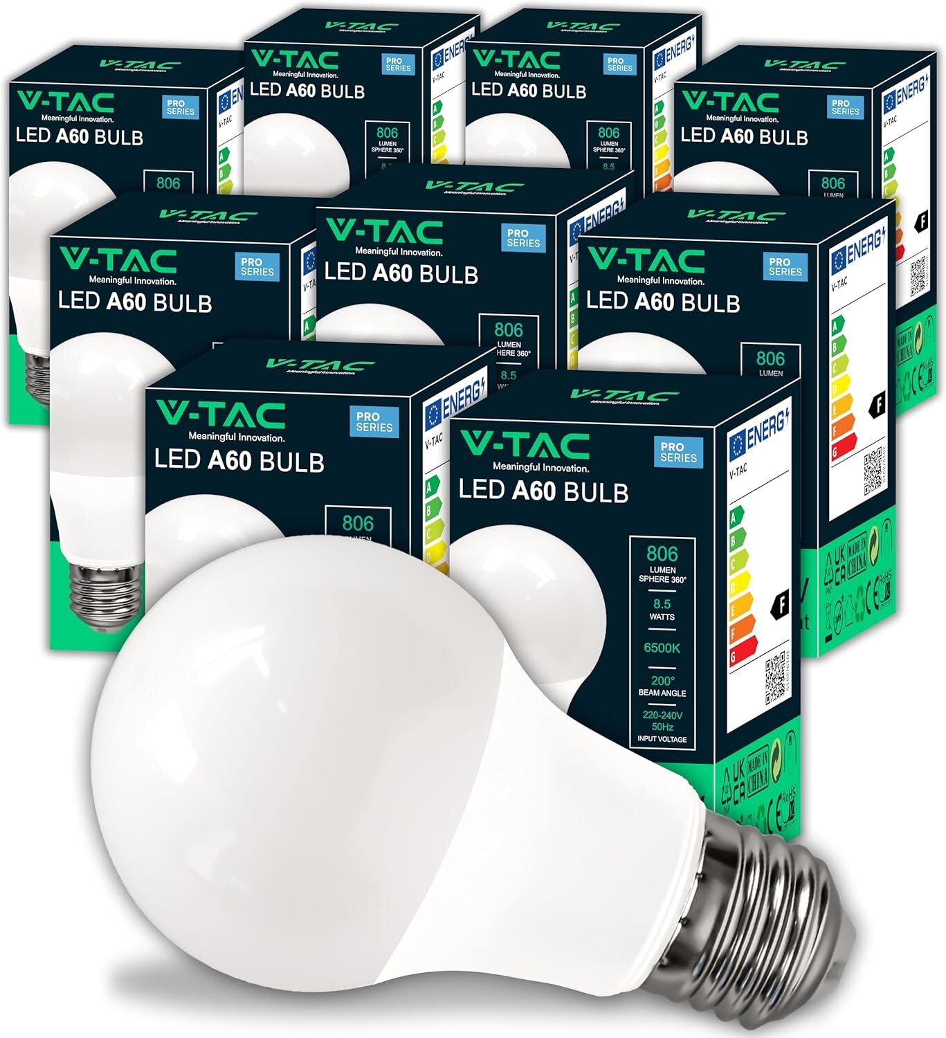 V-TAC Bombillas LED E27 8,5W A60: Ofertas y Opiniones de Usuarios