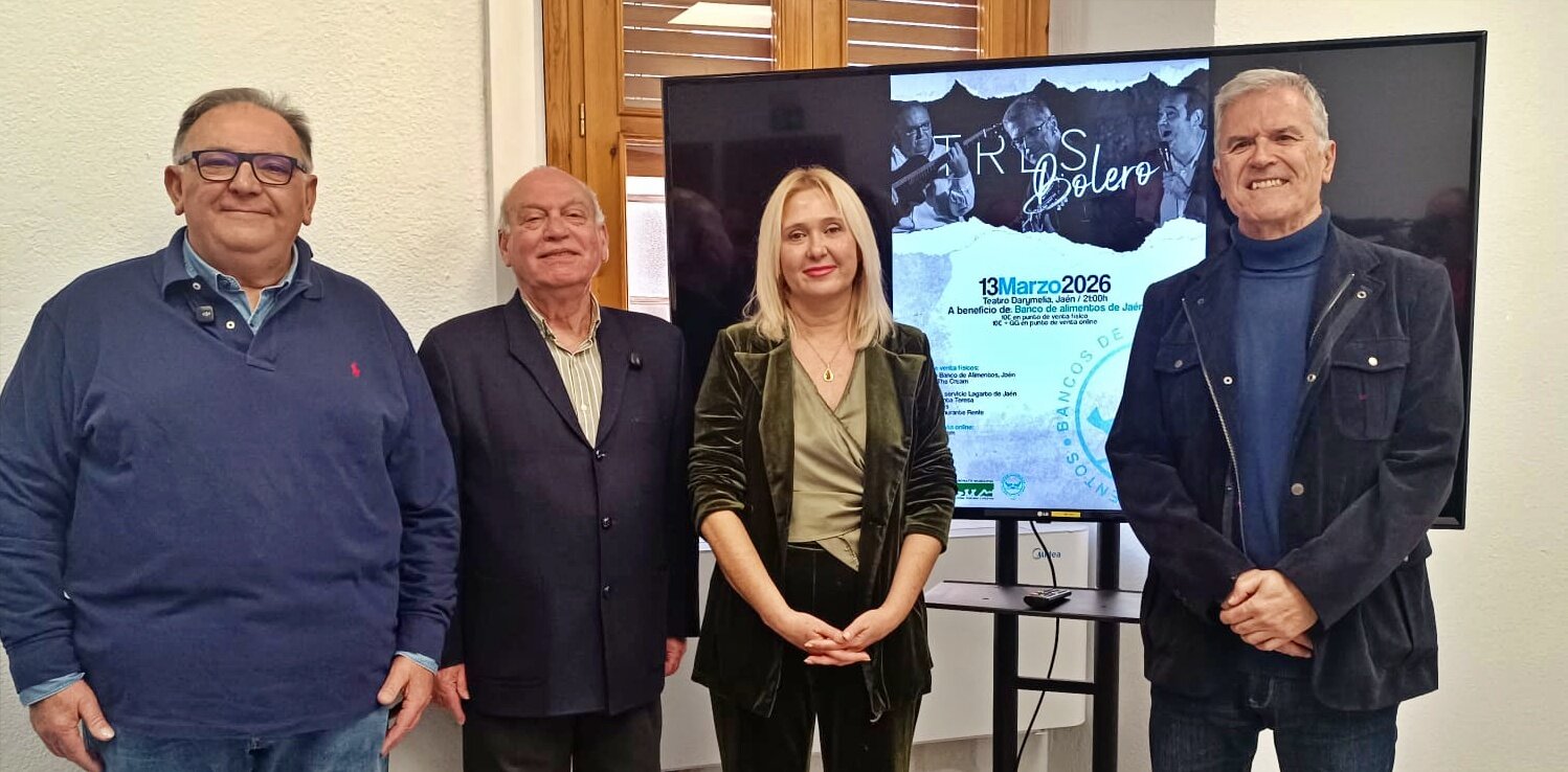 El concierto solidario ‘Bolero a tres’ será a favor del Banco de Alimentos