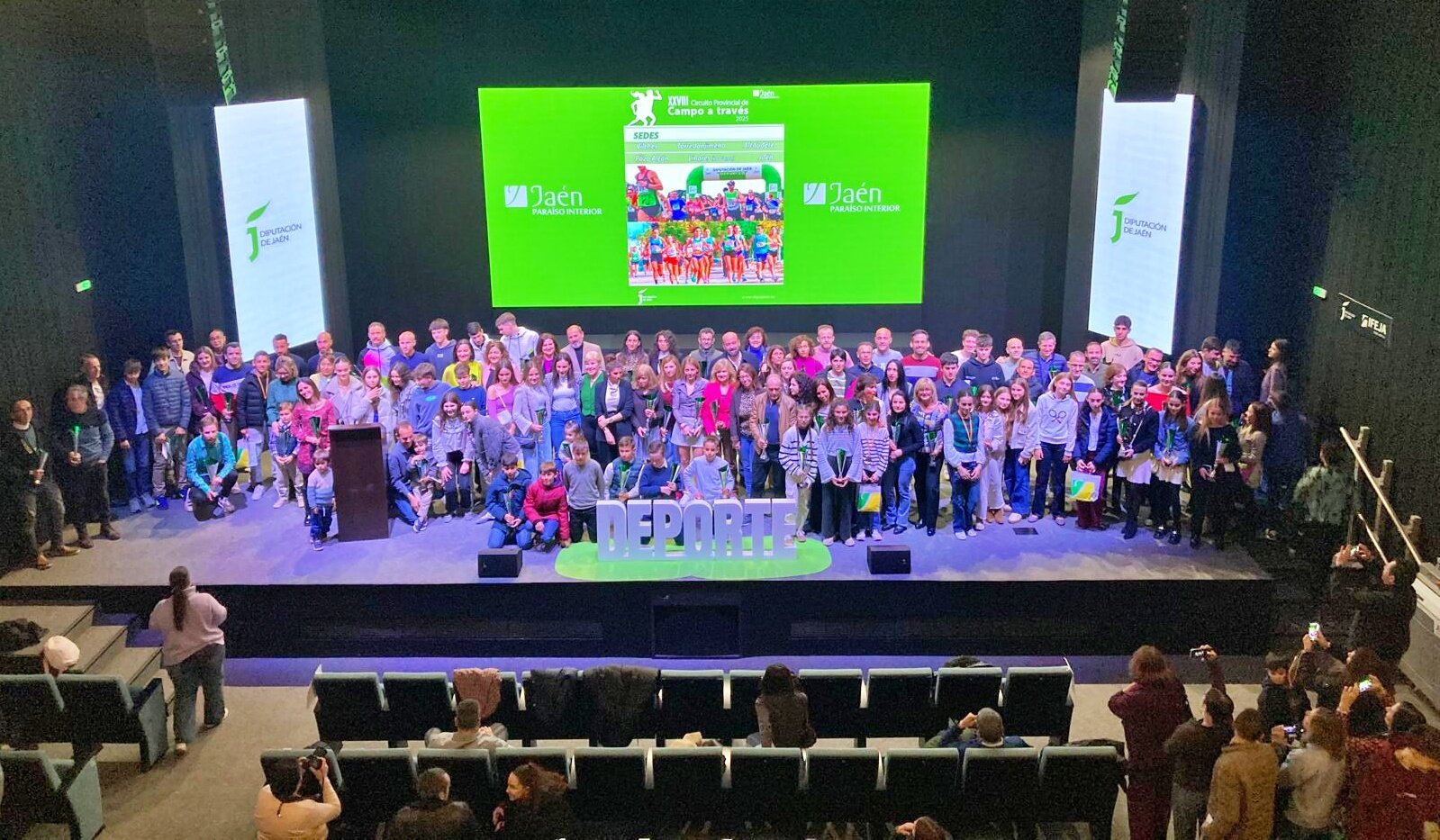 El gran día de los atletas del campo a través