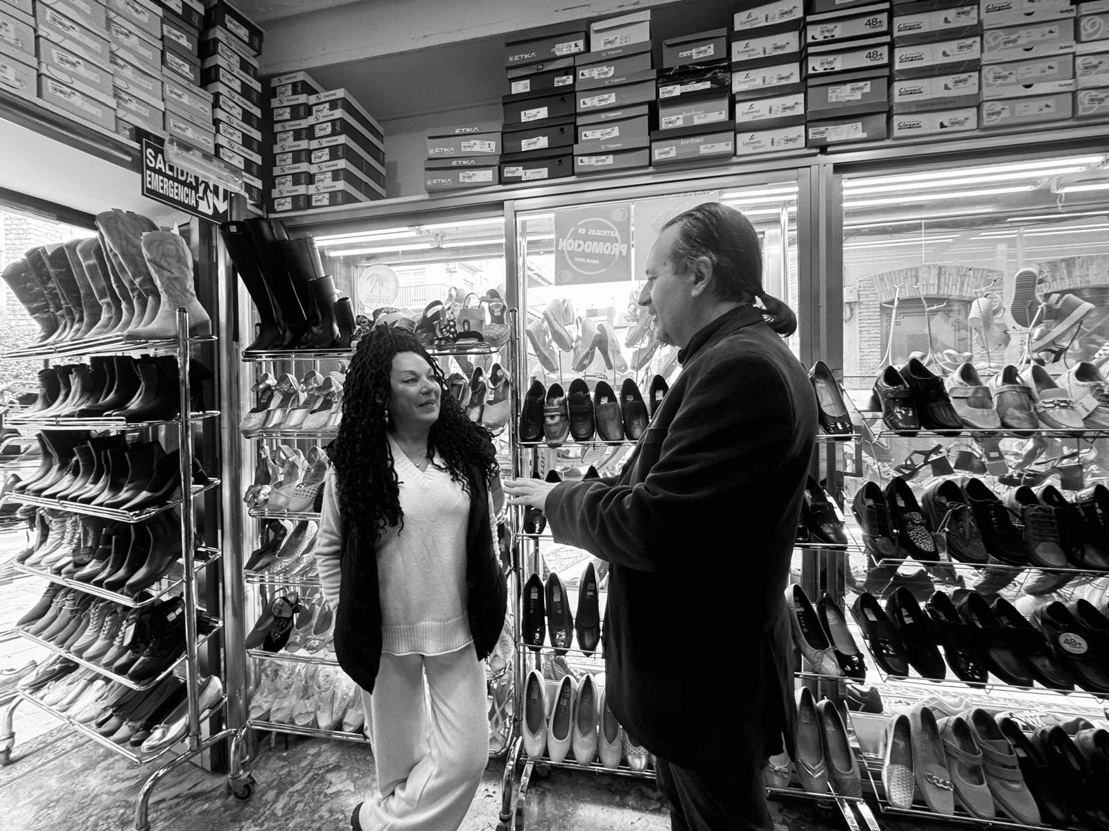 "Muchas veces he llorado en la trastienda al no vender unos zapatos"