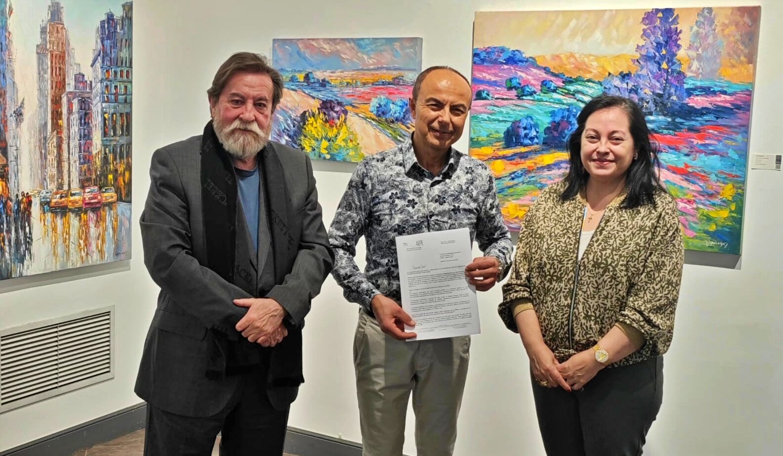 José Domínguez, delegado en Jaén de la Asociación Española de Pintores y Escultores