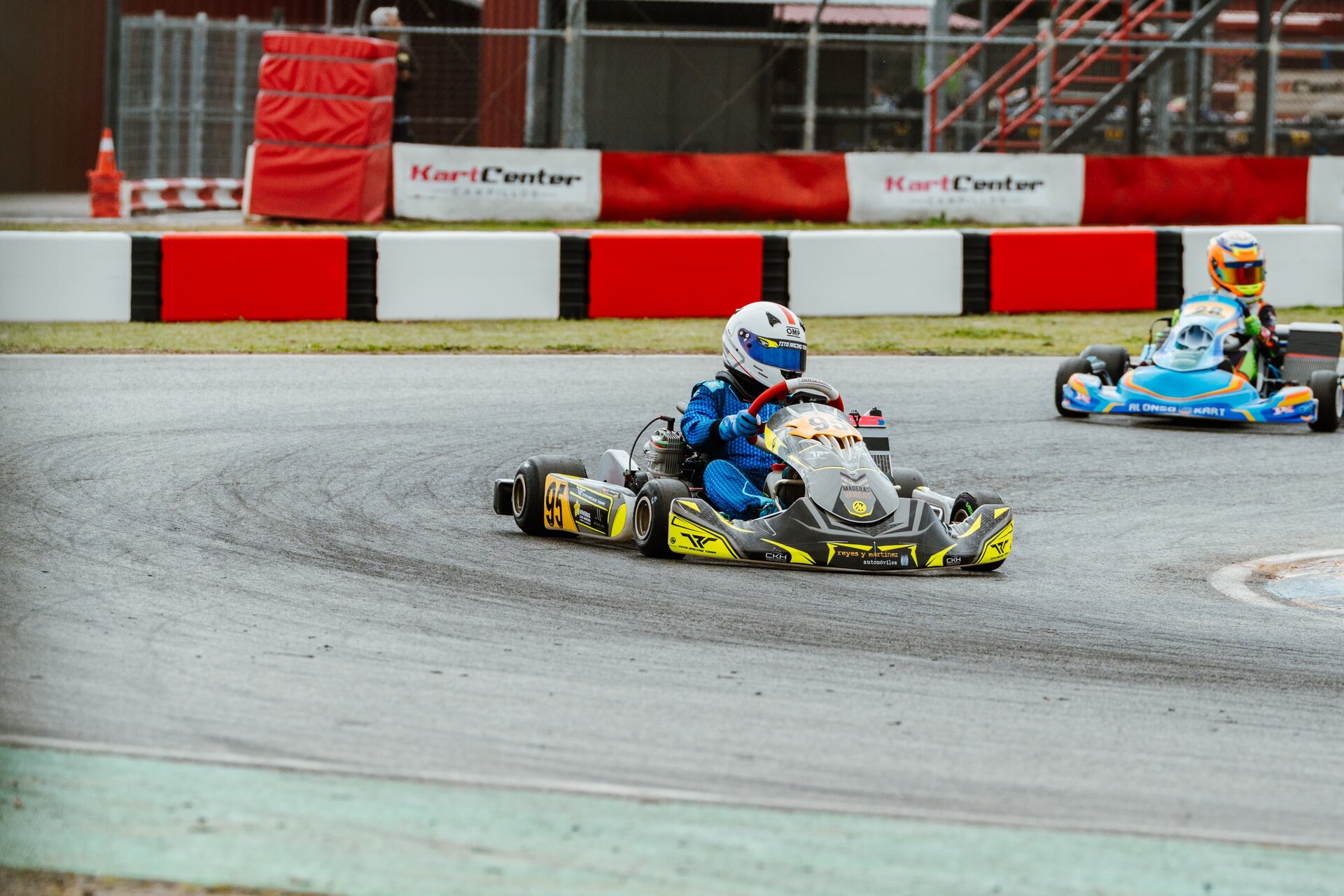 Mario Prieto debuta en el Andaluz de Karting con un prometedor resultado