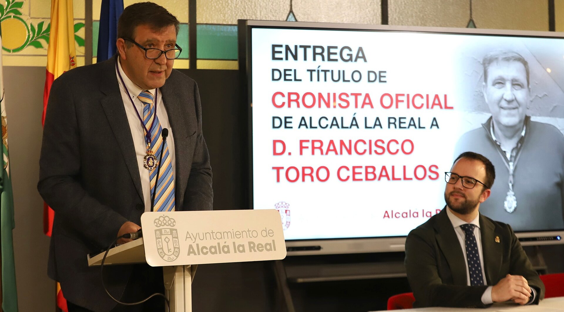 Francisco Toro Ceballos, nuevo cronista oficial de Alcalá la Real