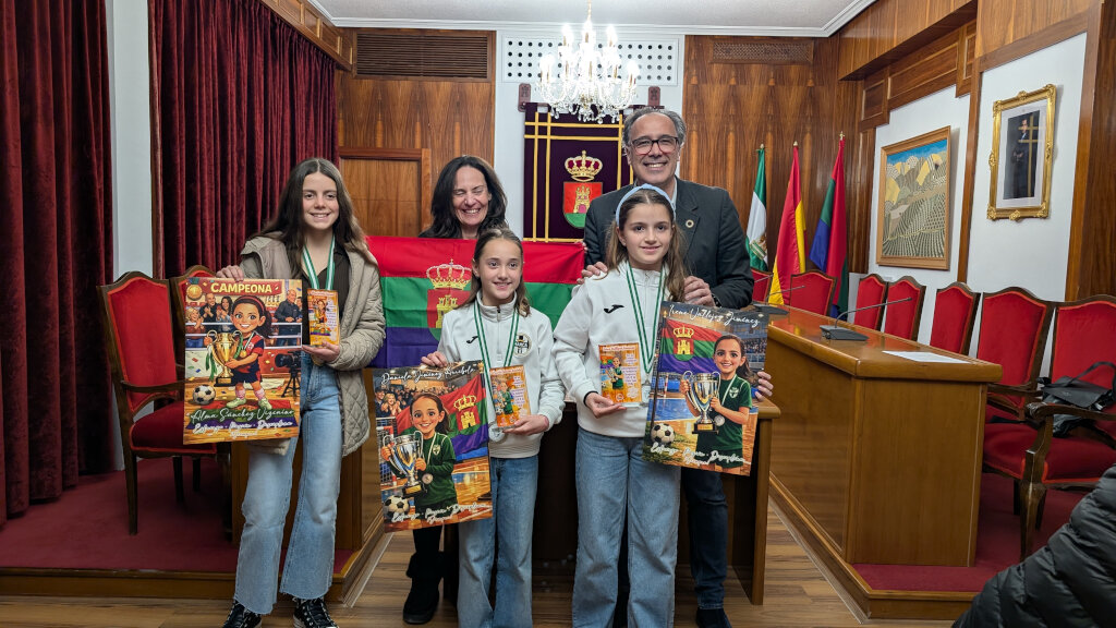 El tridente de Torredecalmpo que destaca en los campeonatos andaluces