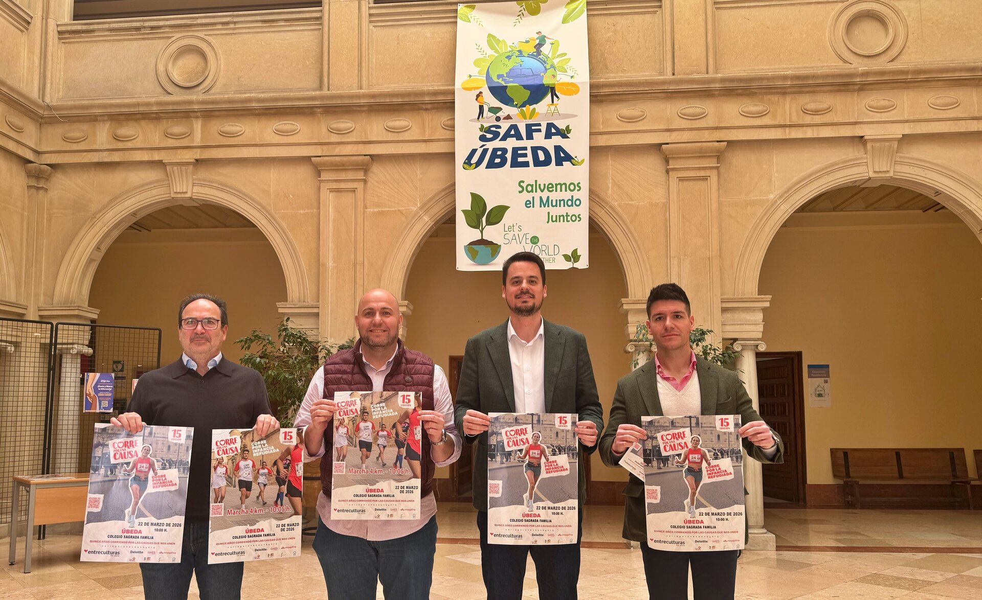 Úbeda dedica la Carrera Entreculturas a "la infancia refugiada"