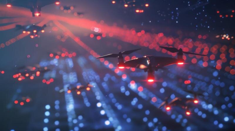 Drone Light Show: espectáculos con drones para eventos