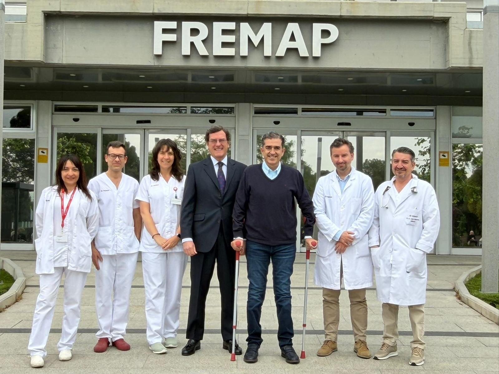 El alcalde de Baeza recibe el alta tras más de tres meses hospitalizado por un accidente doméstico