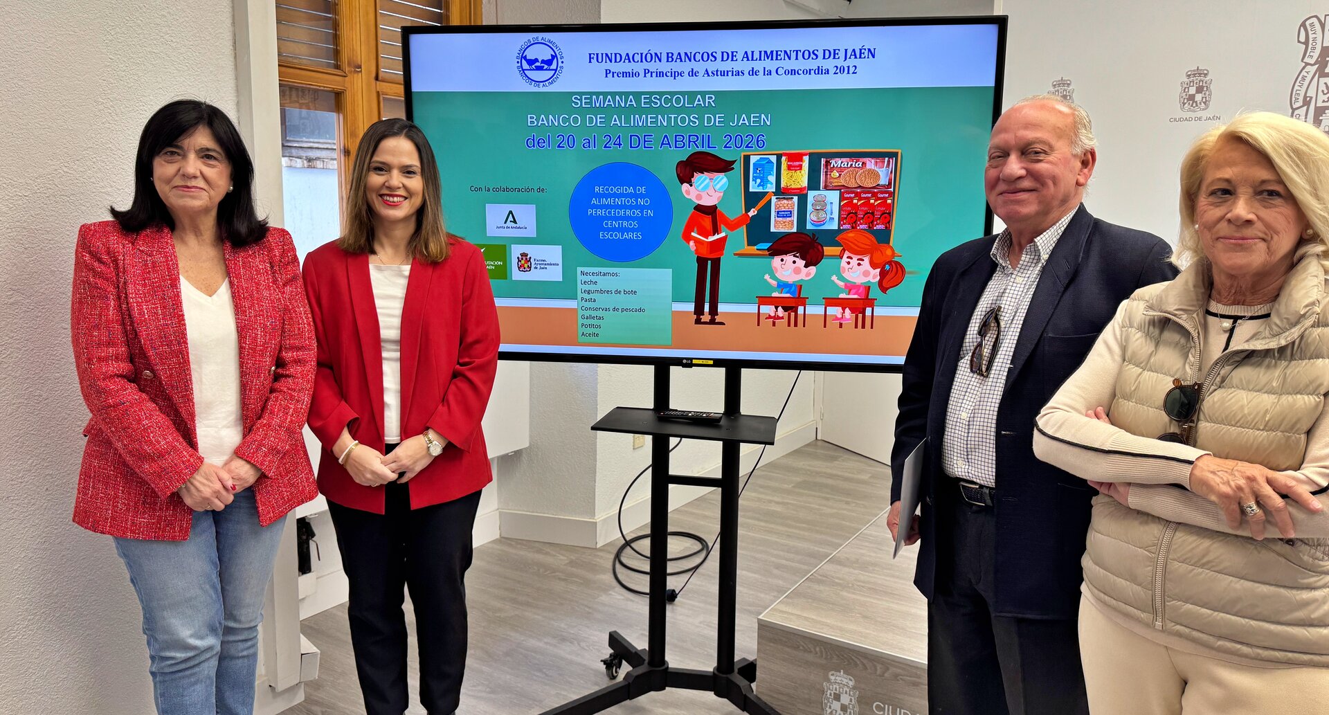 El Banco de Alimentos busca apoyo en los centros educativos de la capital