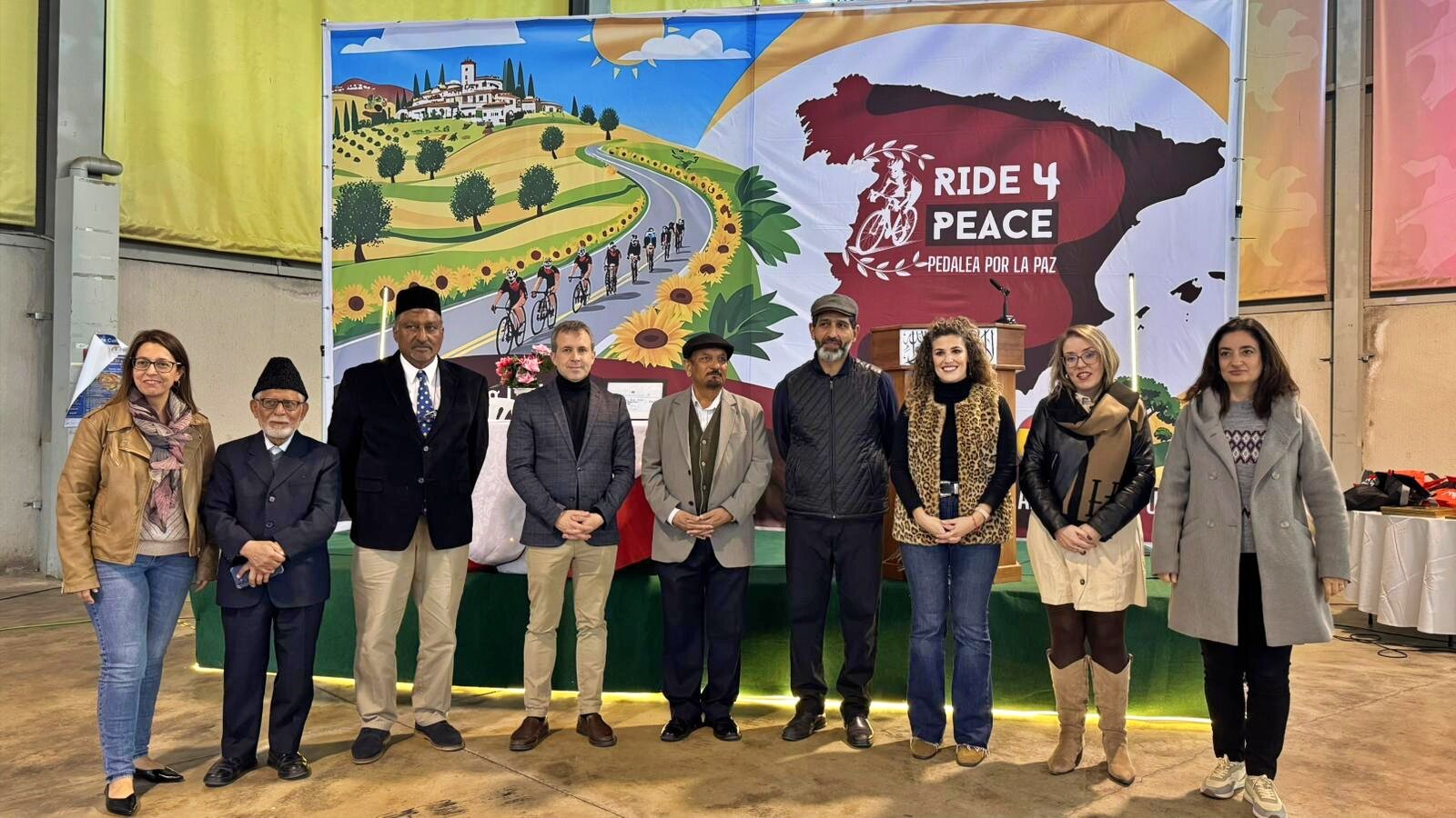 La ‘Race For Peace’ 2026, una marcha ciclista internacional por la convivencia